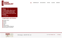 Tablet Screenshot of domweselny-anna.pl